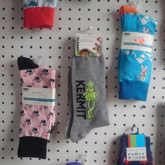 Multi-colored Crew Socks - Choose 3 Pairs You Like - Picture 8 of 11